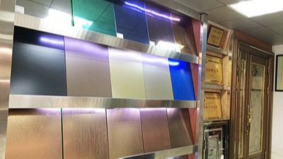彩色不锈钢装饰将成为新时代的一流艺术品